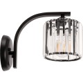 Nástěnná lampa Bodil APP-512 1W černá/krystal
