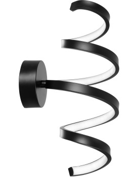 Nástěnná lampa LED SPRING APP826-W matně černá