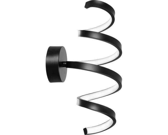 Nástěnná lampa LED SPRING APP826-W matně černá