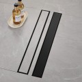 Lineární odtokový žlab Rea Neox 70 cm černý