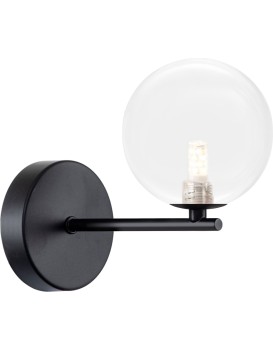 Nástěnná lampa KINKIET STYLE XVI černá