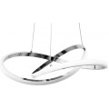 Stropní svítidlo Ring LED stříbrné