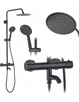 Sprchový set LUNGO černý