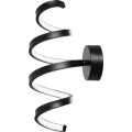 Nástěnná lampa LED SPRING APP826-W matně černá