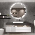 Dotykové Nástěnné zrcadlo s LED osvětlením Bas 58,5 cm