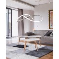 Stropní svítidlo Ring II LED stříbrné