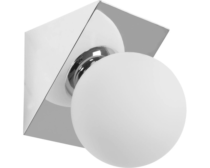 Nástěnná lampa KINKIET STYLE XIX chromová