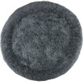 Kulatý pelíšek pro psy a kočky Plush vel. XL 120 cm tmavě šedý