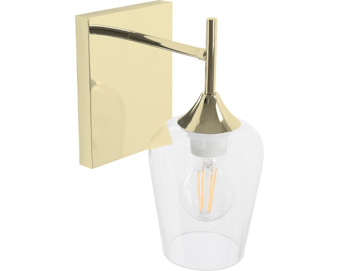 Nástěnná lampa Kinkiet V zlatá