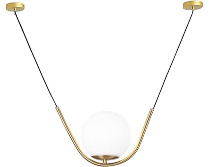 Stropní svítidlo Gold Ball APP689-1CP