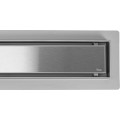 Lineární odtokový žlab Rea Neox 60 cm stříbrný