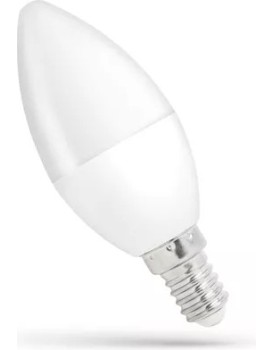 LED žárovka SVÍČKA E-14 230V 8W CW WOJ+14222 studená bílá