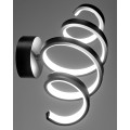 Nástěnná lampa LED SPRING APP826-W matně černá