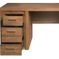 Psací stůl s nabíjecí stanicí Velvet II 37 177 cm z masivu dub Rustikal