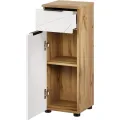 Koupelnová skříňka Mazi 45 30 cm dub Wotan/bílá