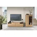 TV stolek s LED osvětlením Join 180 cm dub přírodní