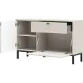 Komoda Korfu 01 117 cm kašmír/černý