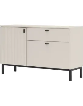 Komoda Korfu 01 117 cm kašmír/černý