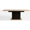 Jídelní rozkládací stůl Mons 140/210 cm dub Artisan/černý