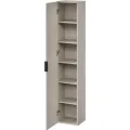 Závěsná vysoká koupelnová skříňka Nancy 70 30 cm kašmírová