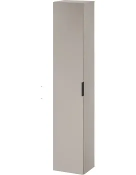 Závěsná vysoká koupelnová skříňka Nancy 70 30 cm kašmírová