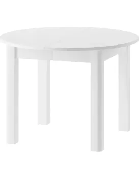 Rozkládací jídelní stůl Indus 105/240 cm bílý