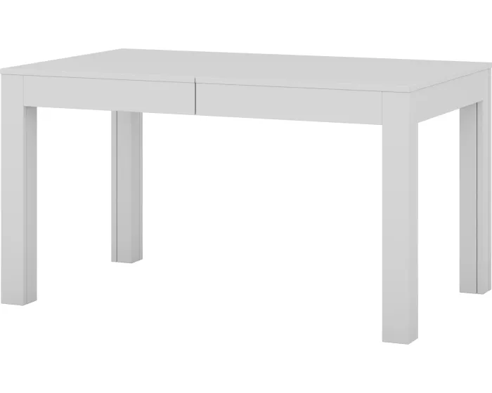 Rozkládací jídelní stůl Jord 140/260 cm bílý