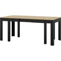 Rozkládací jídelní stůl Jord 140/260 cm dub Craft/černý