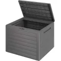Zahradní úložný box Lilla 190 L šedý