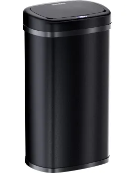 Odpadkový koš se senzorem Lexie 50 L černý