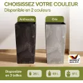 Květináč s vkladem Concreto 26 L šedý beton