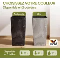 Květináč s vkladem Concreto 49 L antracit