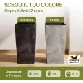 Květináč s vkladem Concreto 49 L šedý