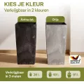 Květináč s vkladem Concreto 49 L šedý