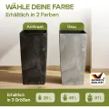 Květináč s vkladem Concreto 91 L antracitový