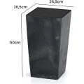 Květináč s vkladem Concreto 26 L antracit