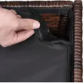 Zahradní úložný box Carnivore 318 L hnědý