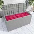 Zahradní úložný box Mosley 280 L šedý