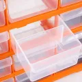 Organizér Damir s 18 přihrádkami černý/oranžový