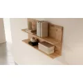 Nástěnná police Evisa 80 cm dub Artisan