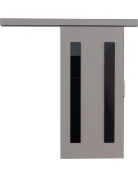 Posuvné interiérové dveře HERSE 76x205 cm šedé