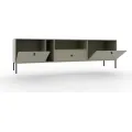 TV stolek Tilina 2D 1S 180 cm eukalyptus/černý