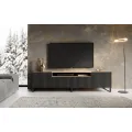 TV stolek NEMIO 200 cm černý/artisan