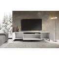 TV stolek NEMIO 200 cm bílý