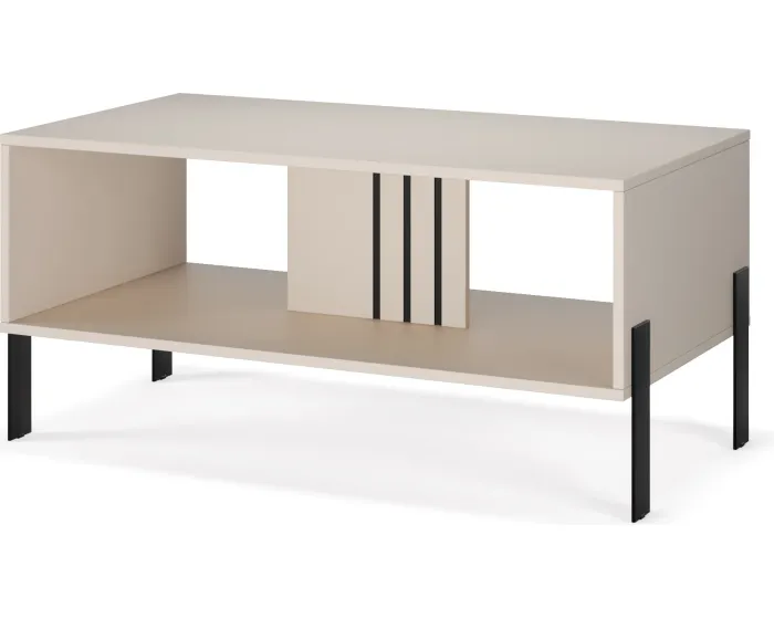 Konferenční stolek Nexa 100 cm černý/kašmírový