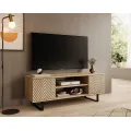 TV stolek SOLERO Chevron 135 cm dub craft