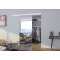 Posuvné interiérové dveře se zrcadlem BARONA 86x205 cm bílé