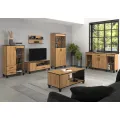 Vitrína Polany 04 50 cm dub Artisan