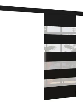 Posuvné interiérové dveře MILOUW 86x205 cm černé