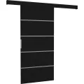 Posuvné interiérové dveře BIELLASI 76x205 cm černé